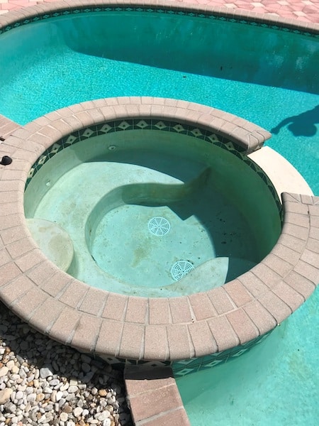 Pool Stain Removal